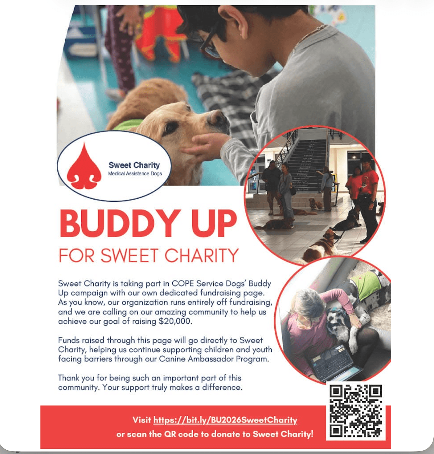 Read more about the article Buddy Up For Sweet Charity